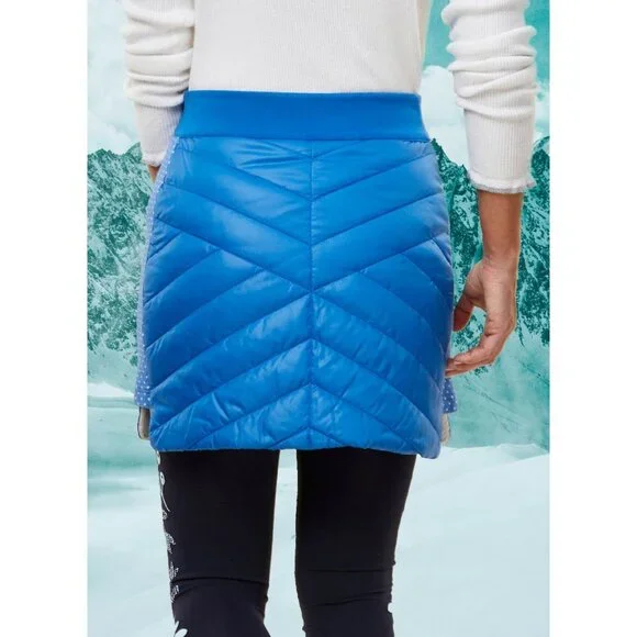 NWT Krimson Klover Carving Insulated Skirt Women's Medium MSRP$149 Blue - Picture 15 of 17